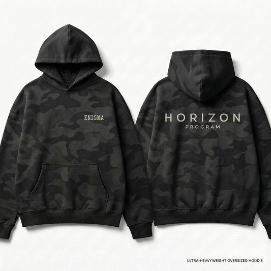 Hoodie Enigma - Noir