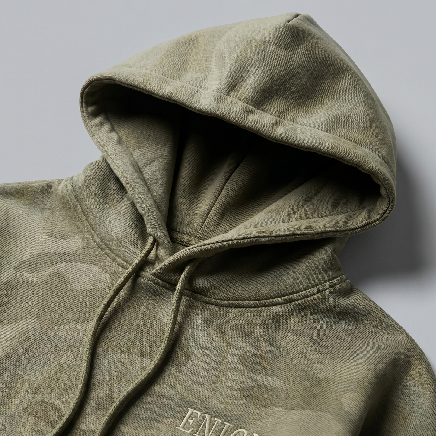 Hoodie Enigma - Vert Militaire