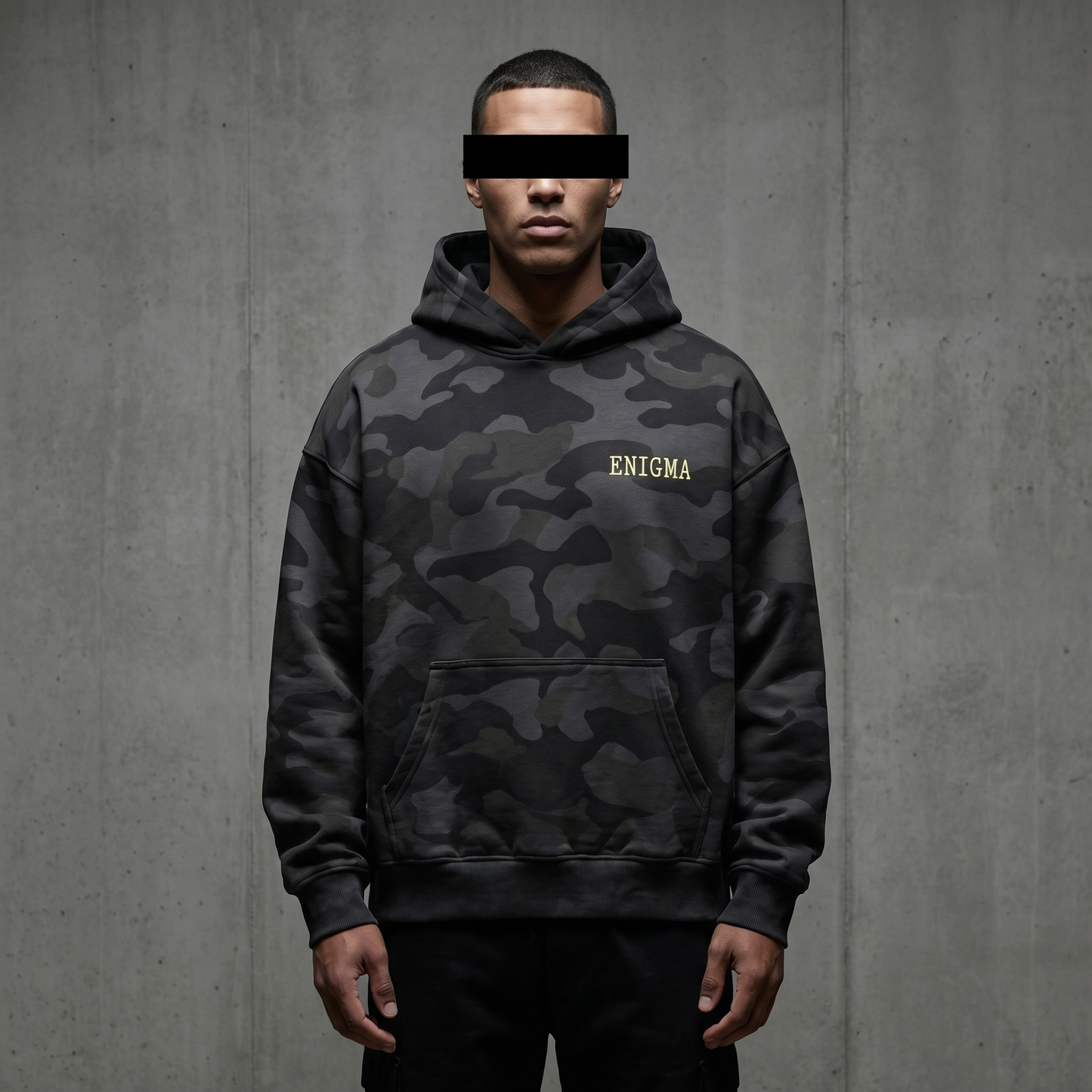 Hoodie Enigma - Noir