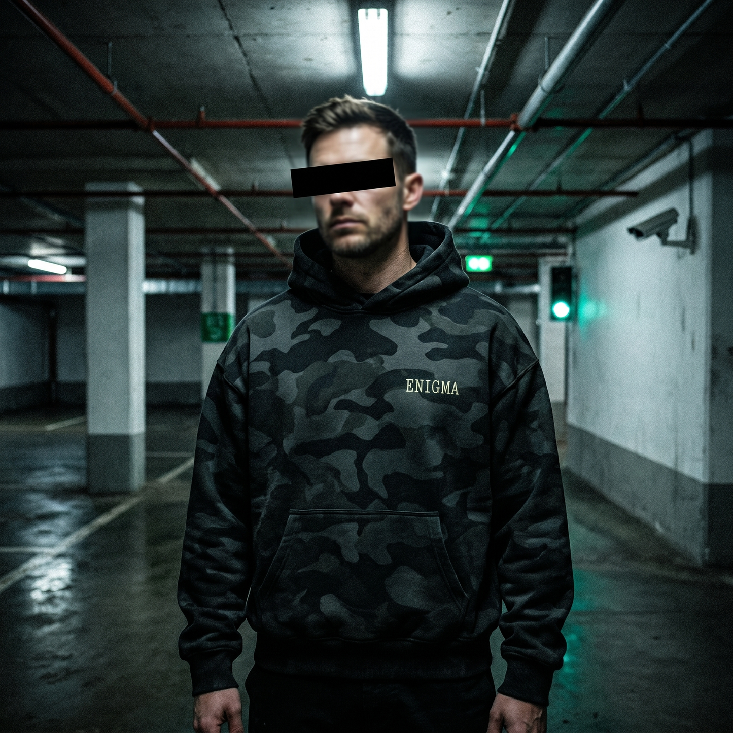 Hoodie Enigma - Noir