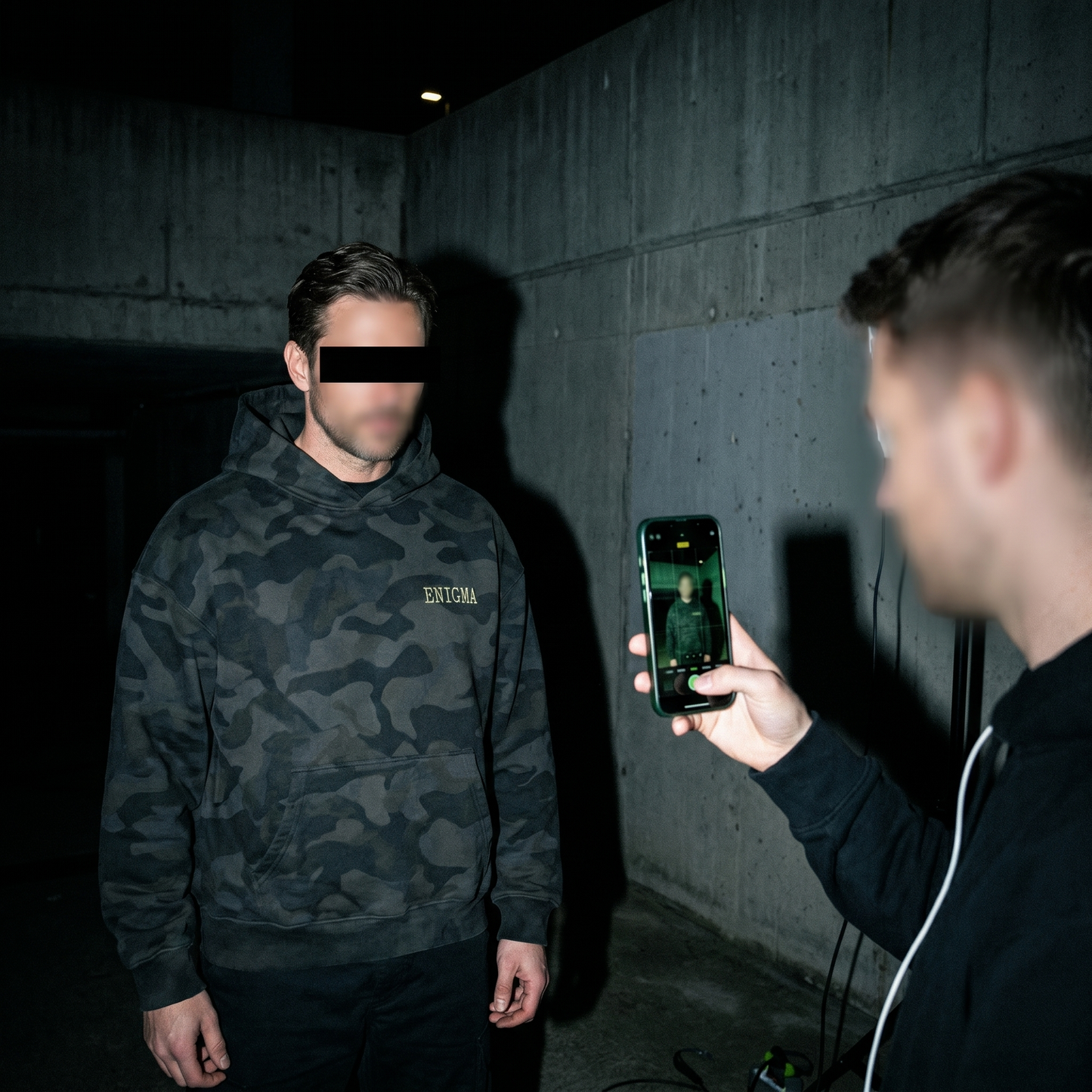 Hoodie Enigma - Noir